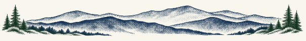 Illustration of the Blue Ridge Mountains
